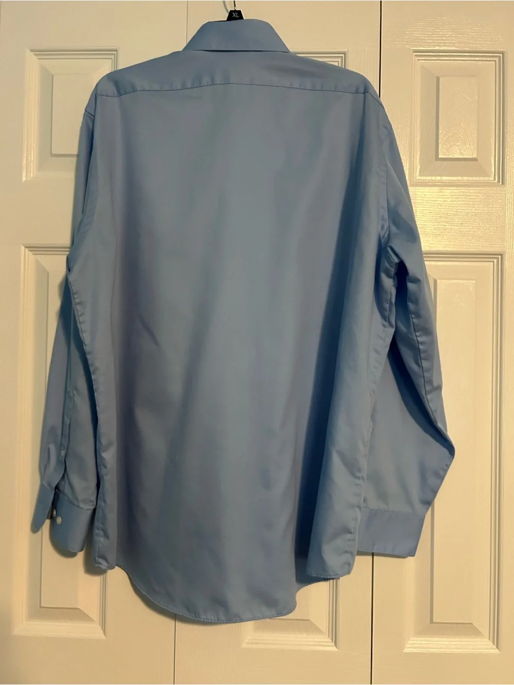 Van Heusen Sky Blue Men's Dress Shirt with Chest Pocket